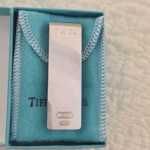 Tiffany & Co 1837 Money Clip Sterling Silver